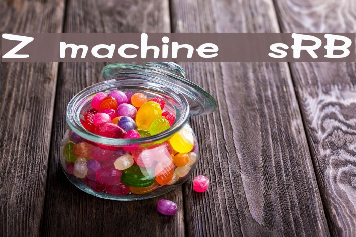 Z machine [sRB] Font examples