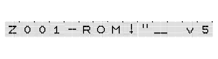 Z001-ROM!`_ v5 Polices