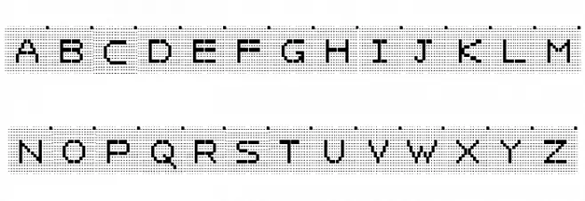 Z001-ROM!`_ v5 Schriftart Groß