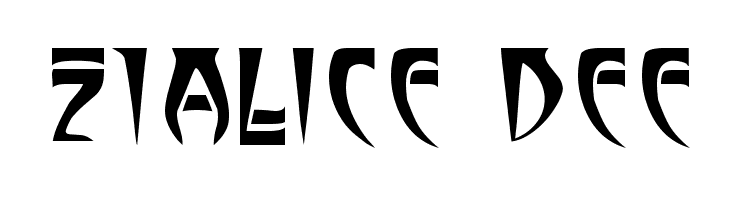 Z1Alice Dee Font