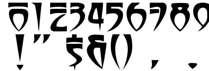 Z1Alice Dee Font OTHER CHARS