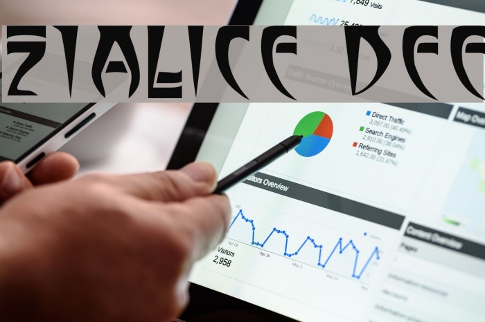 Z1Alice Dee Font examples