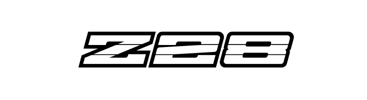 Z28 Free Fonts Download