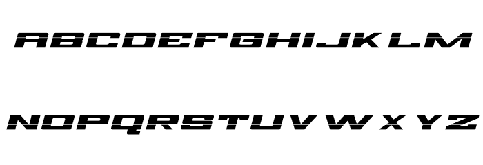 Z28 Font LOWERCASE