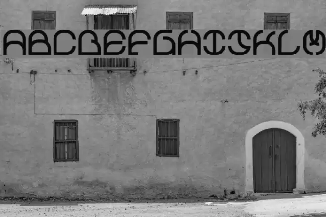 Z_exMastang Font examples