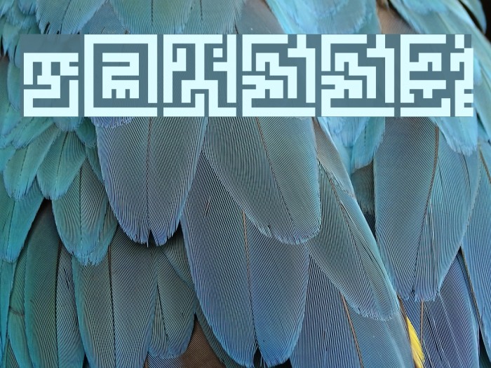 Z_tUBBAnomal Font examples