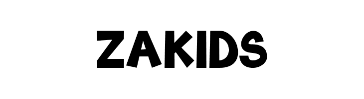 ZAKIDS  フリーフォントのダウンロード