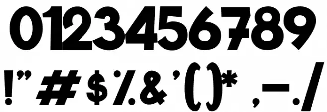 ZAKIDS Font OTHER CHARS