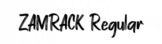ZAMRACK Regular  Frei Schriftart Herunterladen