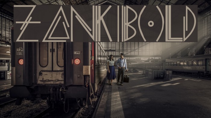 ZANKI-Bold Font examples