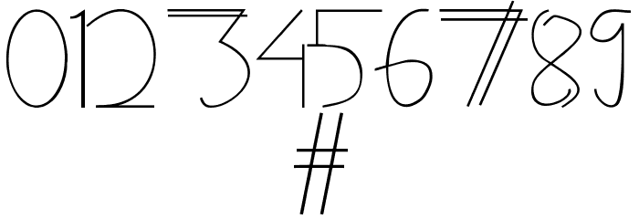 ZANKI Font OTHER CHARS