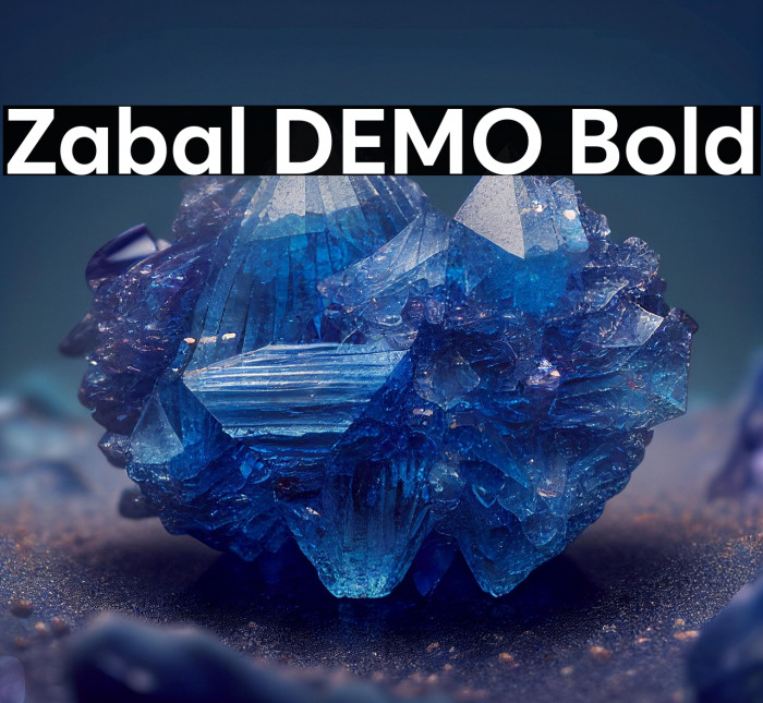 Zabal DEMO Bold Example 1