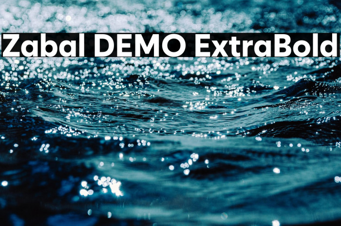 Zabal DEMO ExtraBold Example 3