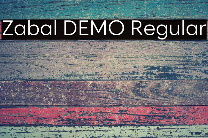 Zabal DEMO Regular Example 1