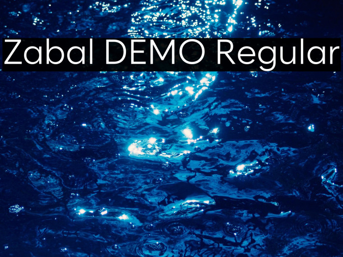 Zabal DEMO Regular Example 2