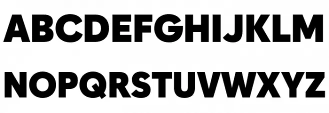Zabal DEMO Ultra Font Litere mari