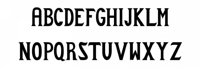 Zabdilus Bold Polices MAJUSCULES