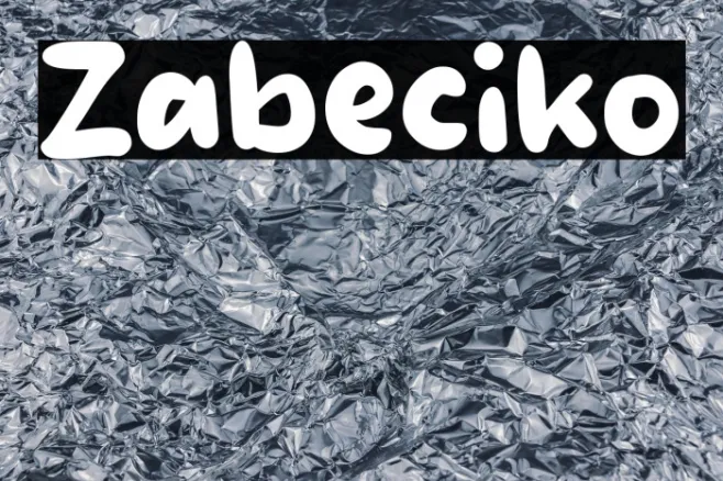 Zabeciko Example 1