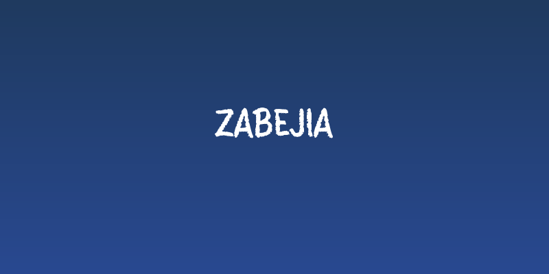 Zabejia Social Header