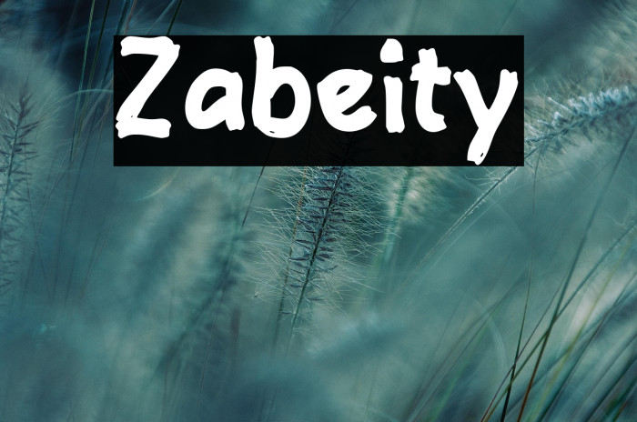 Zabelity Example 1