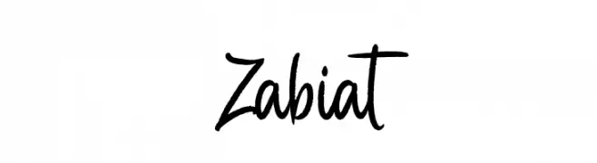 Zabiat  Frei Schriftart Herunterladen