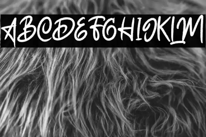 Zabiat Font examples