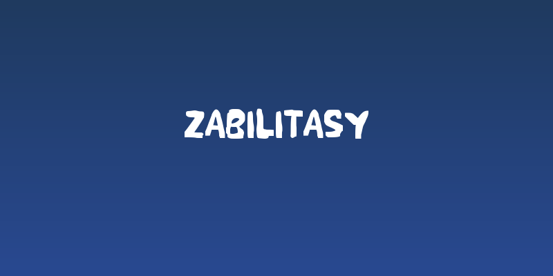 Zabilitasy Social Header