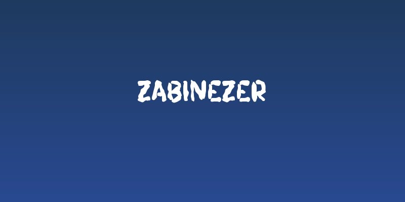 Zabinezer Social Header