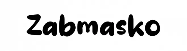 Zabmasko Font