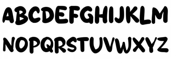 Zabmasko Font Litere mari