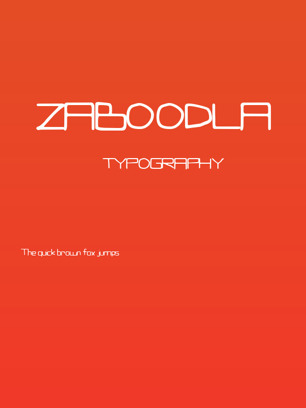 Zaboodla Poster