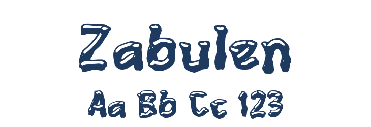 Zabulen Font Preview
