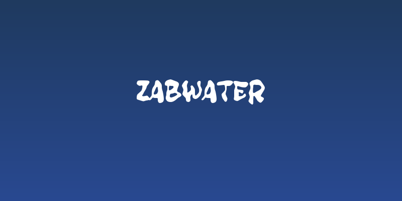 Zabwater Social Header