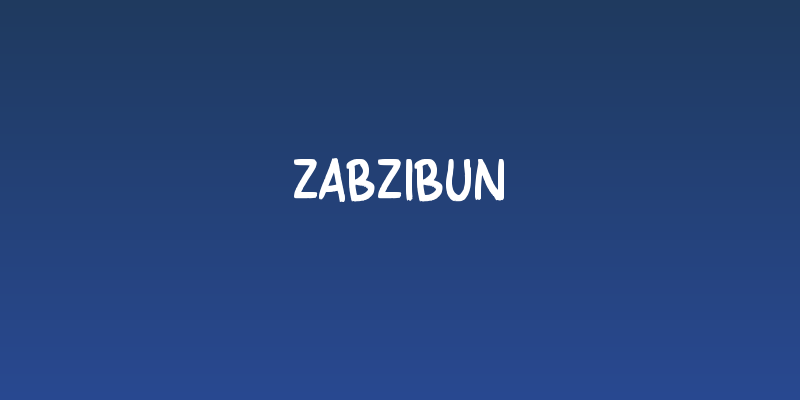 Zabzibun Social Header