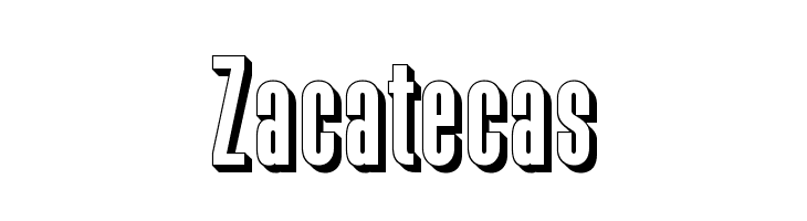 Zacatecas Font
