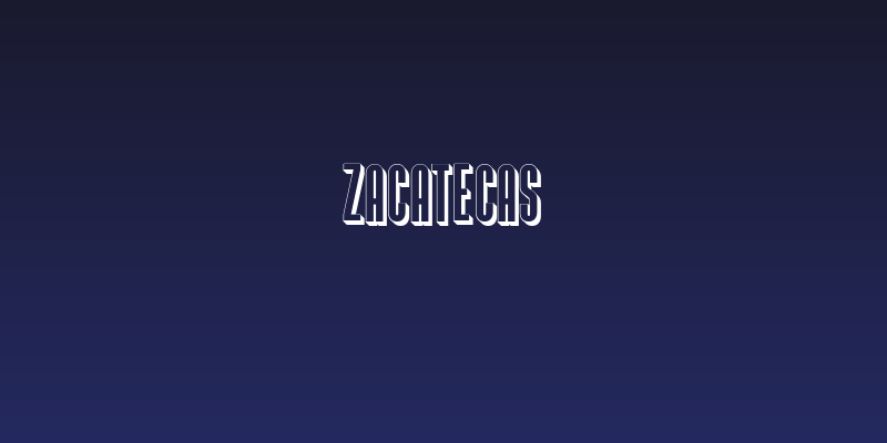 Zacatecas Social Header