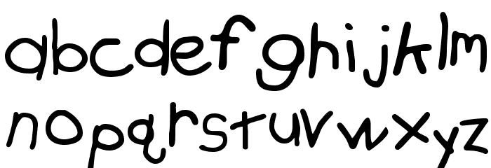 Zachary Font LOWERCASE
