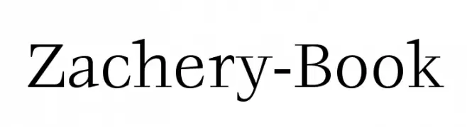 Zachery-Book  baixar fontes gratis