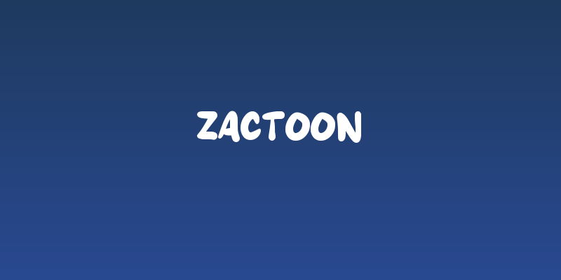 Zactoon Social Header