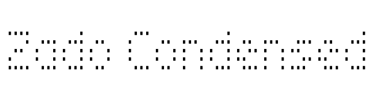 Zado Condensed Font