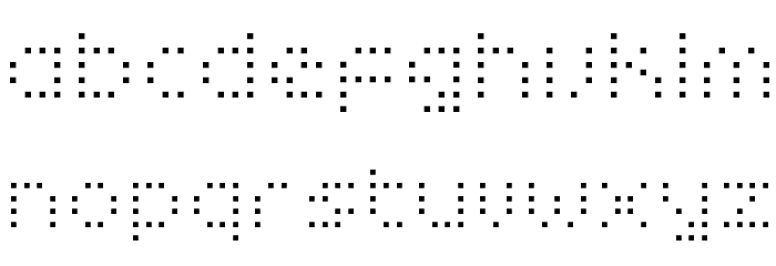 Zado Font LOWERCASE