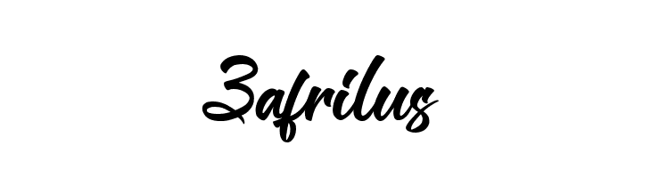 Zafrilus  Free Fonts Download