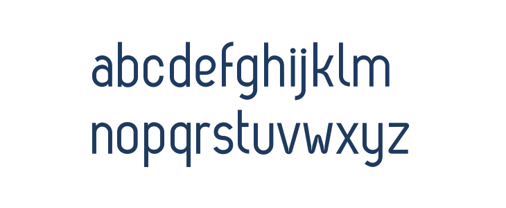 Zag Regular Lowercase