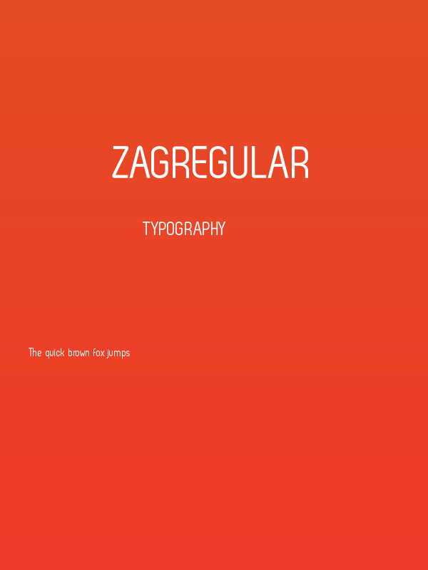 ZagRegular Poster