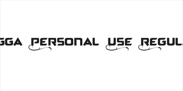Zagga Personal Use Regular Logo