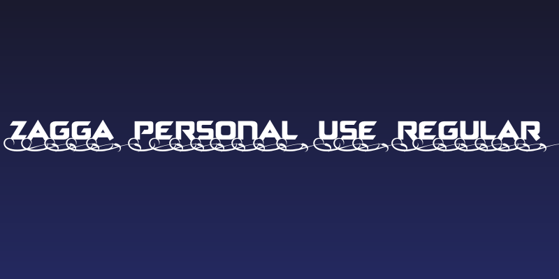 Zagga Personal Use Regular Social Header