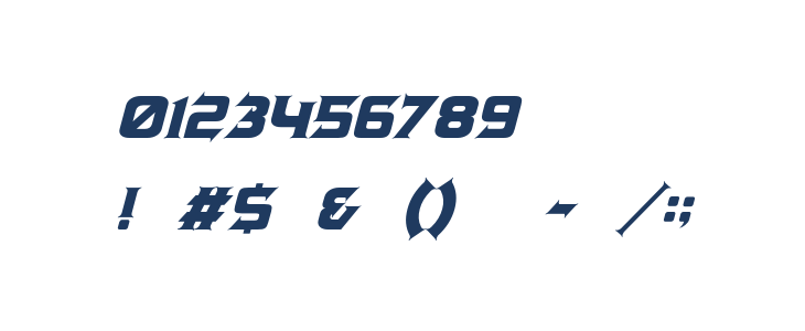 ZaggaPersonalUse-Regular Other Characters