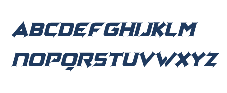 ZaggaPersonalUse-Regular Lowercase