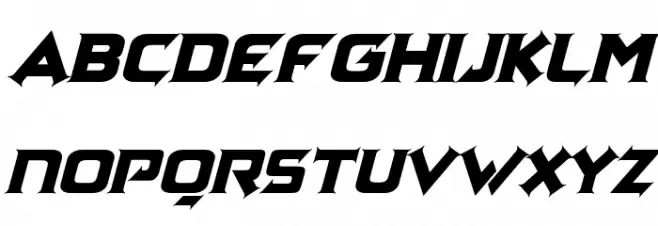 ZaggaPersonalUse-Regular フォント 小文字