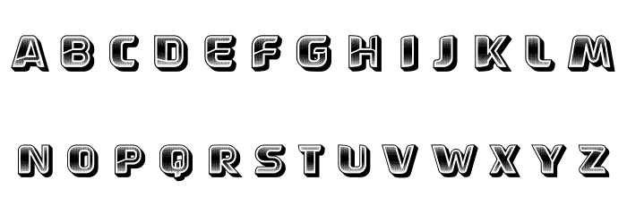 Zagreb Regular Font LOWERCASE